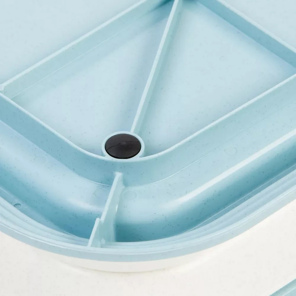 IRIS USA Neat N Dry Extra Large Pet Training Pad Holder Fits 23.5"x35.5" Blue‎ - Picture 7 of 11